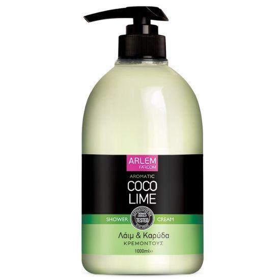 FARCOM ARLEM | Shower Cream Lime & Coco 1000ml - New Hair Supplies Ireland 