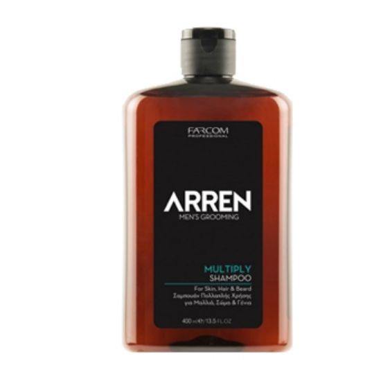 Farcom Arren Men | Multiply Shampoo 400ml - New Hair Supplies Ireland 