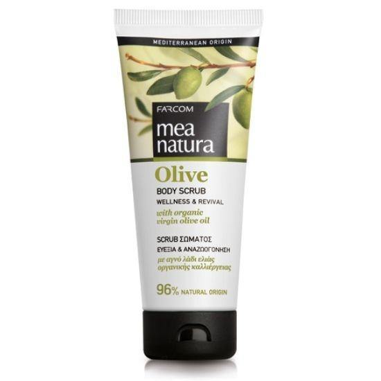 MEA NATURA Olive Body Scrub Wellness & Revival - New Hair Supplies Ireland 