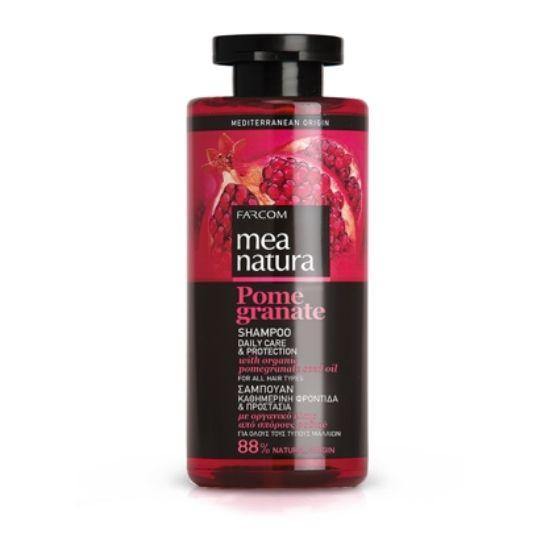 MEA NATURA Pomegranate Shampoo Daily Care & Protection 300 ml - New Hair Supplies Ireland 